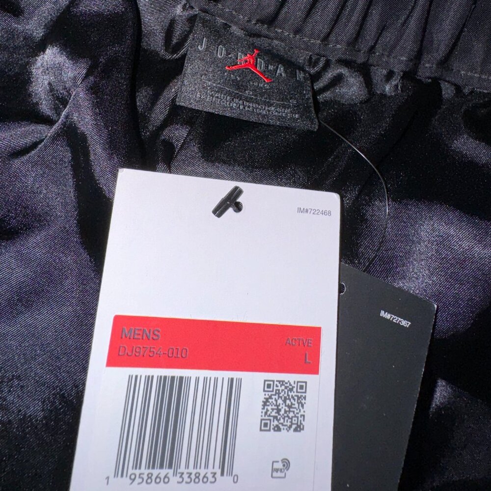 Jordan x A Ma Maniere “Black Jacquard Shorts” Men Size L DJ9754-010 Brand New - Picture 8 of 8